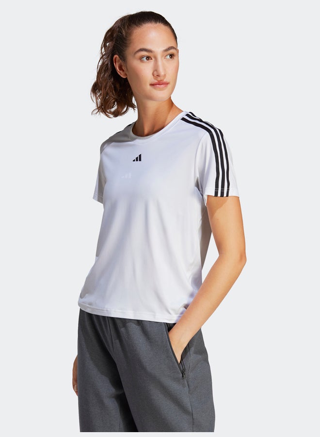 Adidas AEROREADY Train Essentials 3-Stripes T-Shirt - Image 1